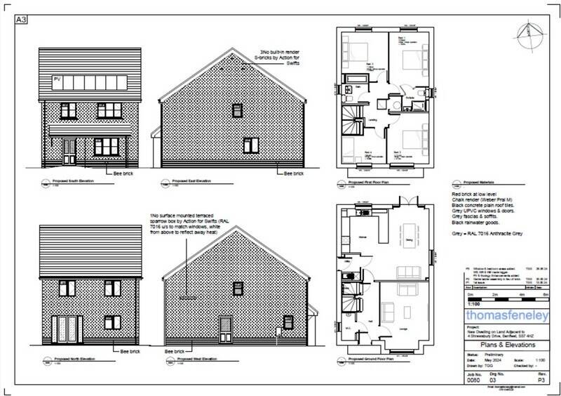 Prime Development Land in Benfleet Essex with Approved Plans for Four Bedroom Detached House Photo 3