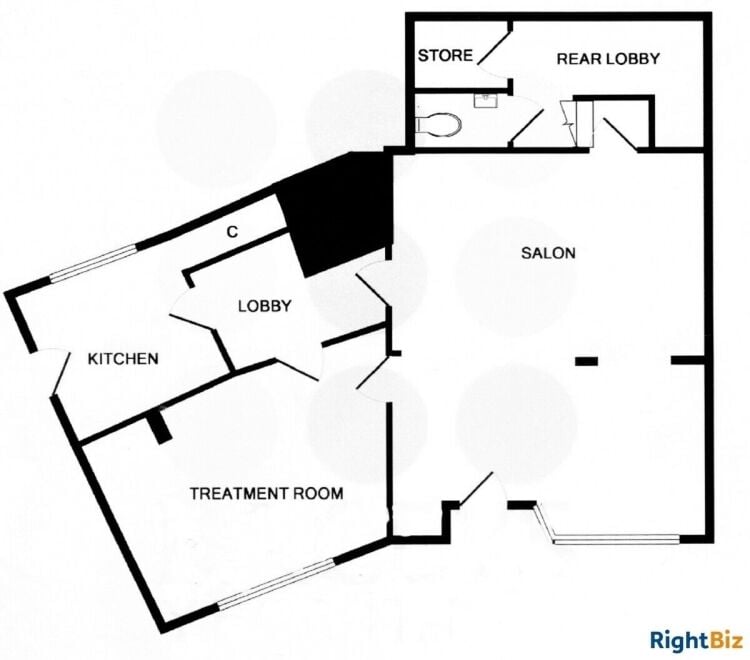 Self-Contained Ground Floor Shop and Hairdressers with Beauty Room for Lease in Prime Somerset Loca Photo 3