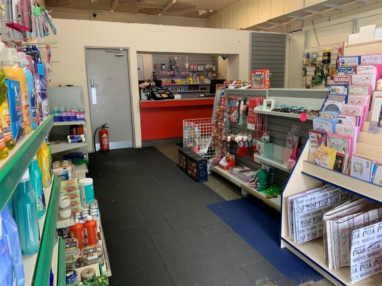 Terraced retail unit available in Bristol, featuring reception area, office, and rear toilet. Photo 3