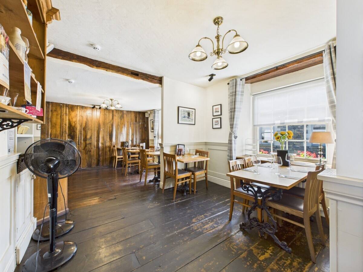 Historic restaurant for sale in Ambleside, Cumbria with unique atmosphere and outdoor seating. Photo 3