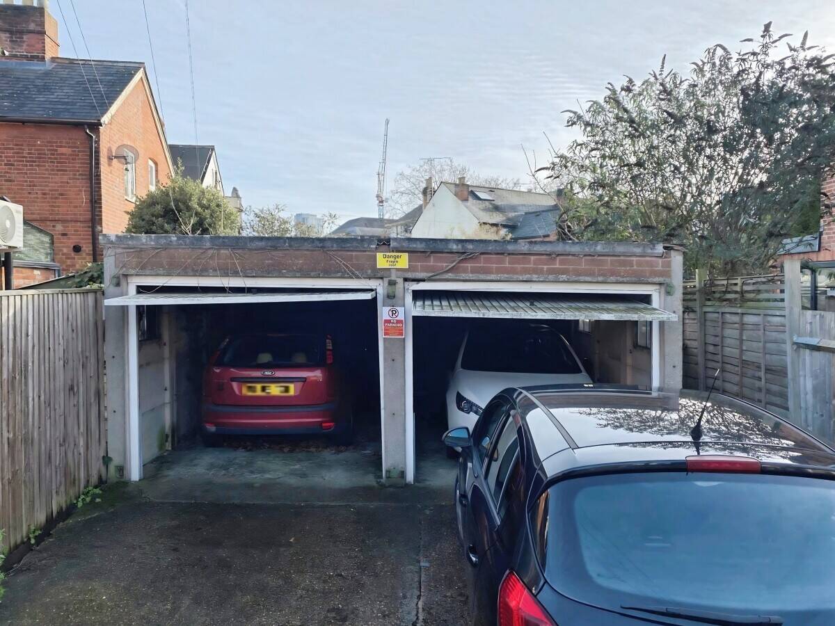 Two Lock-Up Garages with Forecourt for Sale in Caversham Reading Photo 3