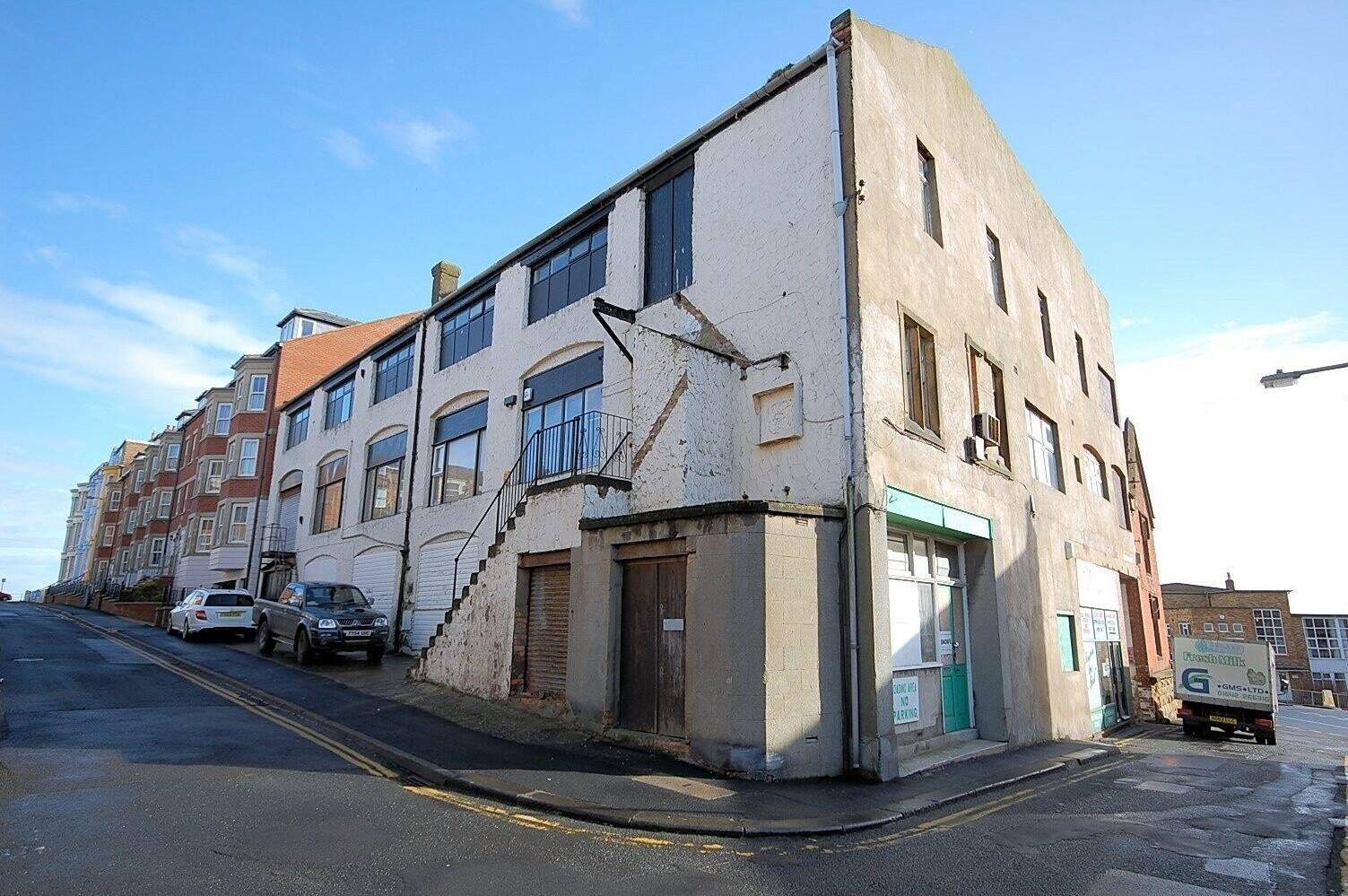 Freehold warehouse available in Scarborough North Yorkshire for refurbishment and investment. Photo 3
