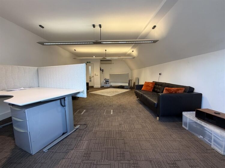 A well presented office suite extending to approximately 436 sq ft, thoughtfully arranged to provide a spacious open plan working area with shared kit Photo 3