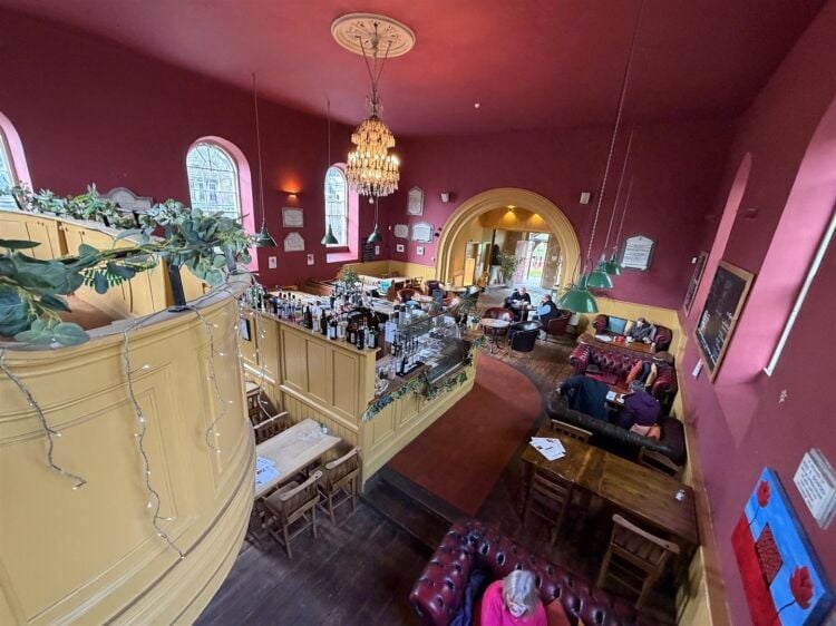A fully fitted restaurant (formerly a chapel) extending to approximately 2,500 ft² benefiting from a fully equipped commercial kitchen, and a lar Photo 3