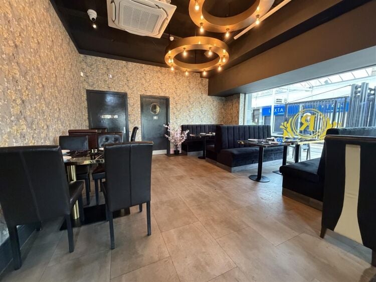 Ground floor restaurant for sale in Yate, Bristol with open dining area and kitchen space. Photo 3