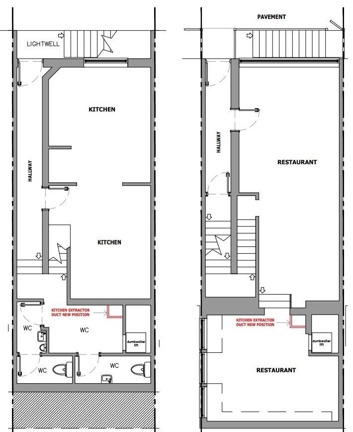 Prime City of London Location Restaurant Space for Lease, Previously Hosted Malaysian and Italian C Photo 4