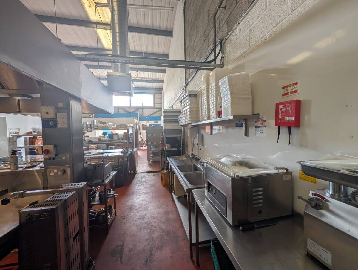 Industrial Kitchen Space for Lease in Edinburgh for Food Production and Delivery Photo 4