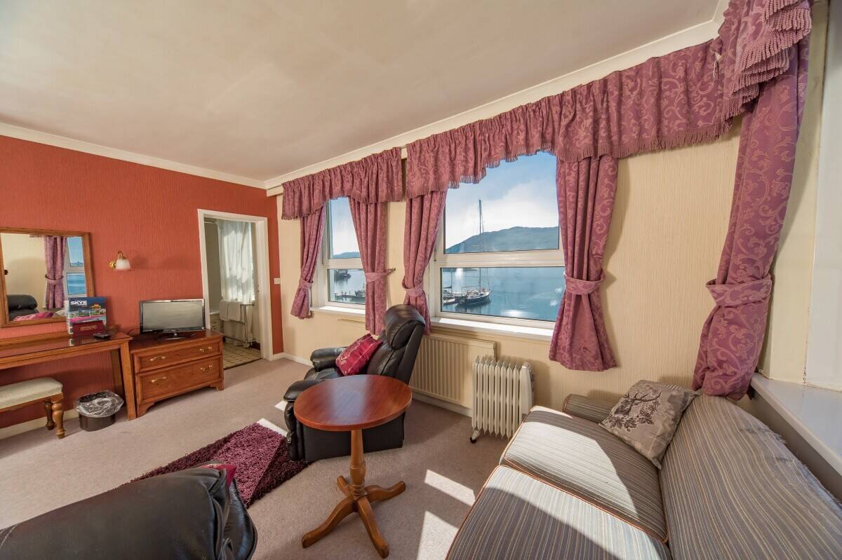 Lochalsh Hotel in Scenic Scottish Highlands Tourist Town For Sale Photo 5