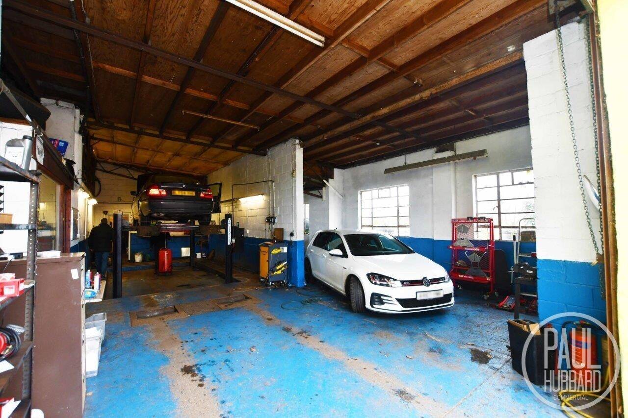 Prime Commercial Property with MOT Station, Workshop, Forecourt, and Cottage in Earl Stonham, Suffo Photo 6