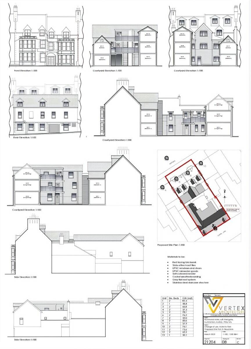 Prime Development Opportunity - Guest House with Approved Plans for 13 Apartments in Hunstanton, Nor Photo 6