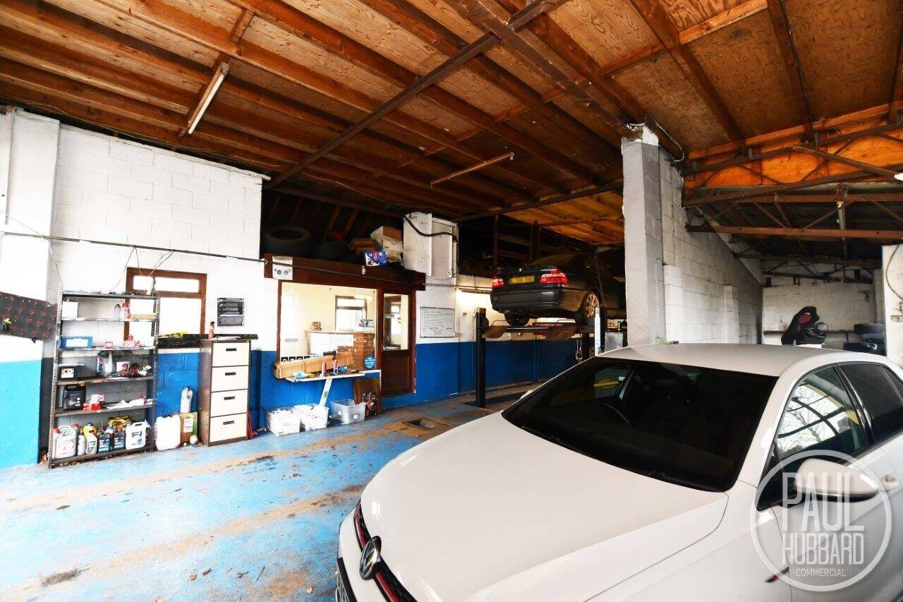 Prime Commercial Property with MOT Station, Workshop, Forecourt, and Cottage in Earl Stonham, Suffo Photo 7