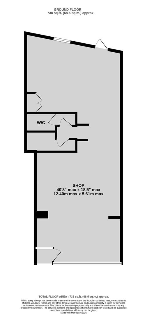 Terraced shop for sale in Clevedon town centre with tenant until May 2026 Photo 7
