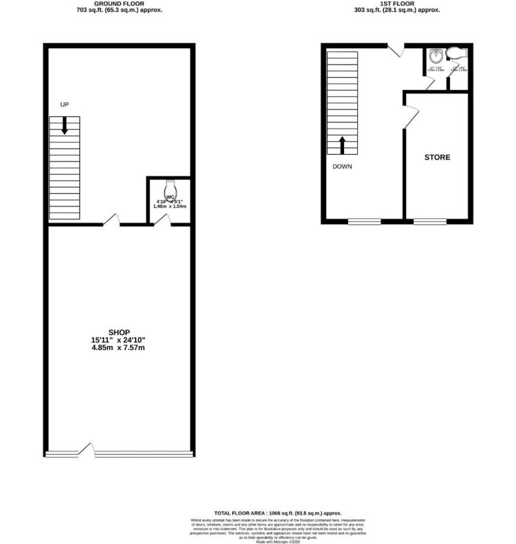 Restaurant premises for sale in Bristol, 1,000 sq ft over ground and first floors Photo 7