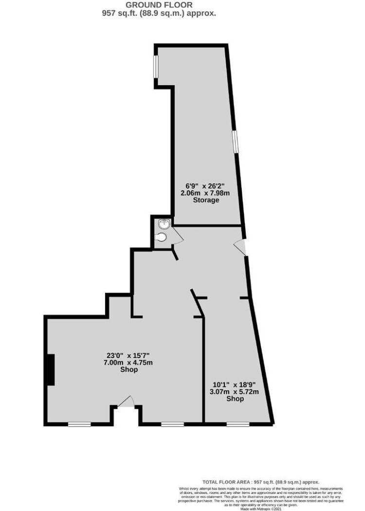 A modern ground-floor retail unit extending to approximately 957 sq ft, prominently positioned on a corner plot. the property is well-presented throug Photo 7