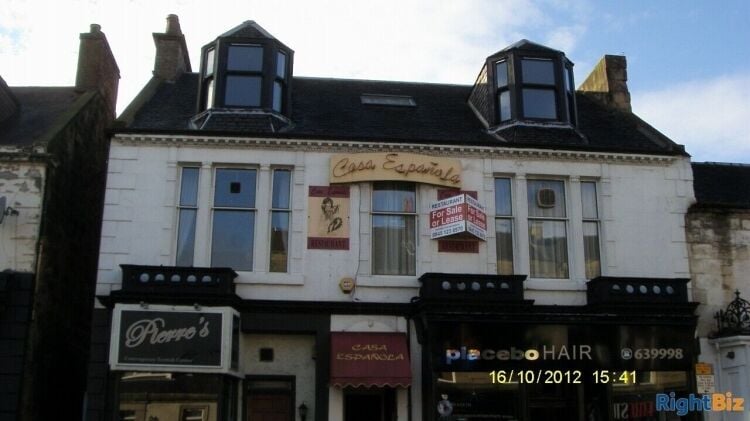 Versatile Restaurant Property in Falkirk Town Centre with Car Park, Perfect for Various Businesses Photo 1