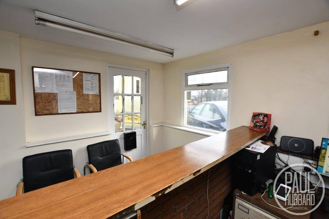 Prime Commercial Property with MOT Station, Workshop, Forecourt, and Cottage in Earl Stonham, Suffo Photo 8