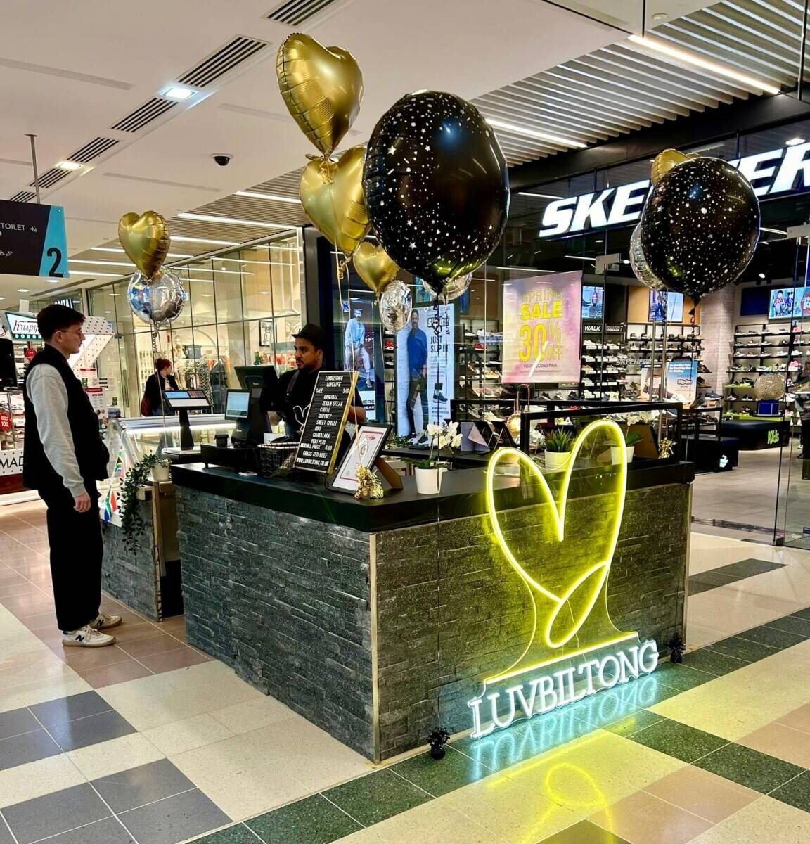 Unique Biltong Kiosk for Sale in Guildford's Friary Shopping Centre, Perfect for Retail Display Photo 8