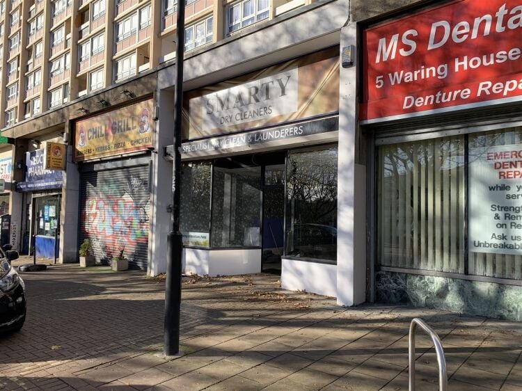 Ground floor retail unit of approximately 834 sq ft arranged as open plan retail area with rear kitchenette, and wc facilities. Photo 8