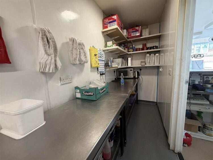 A fully fitted takeaway premises extending to approximately 876 sq ft. Photo 8