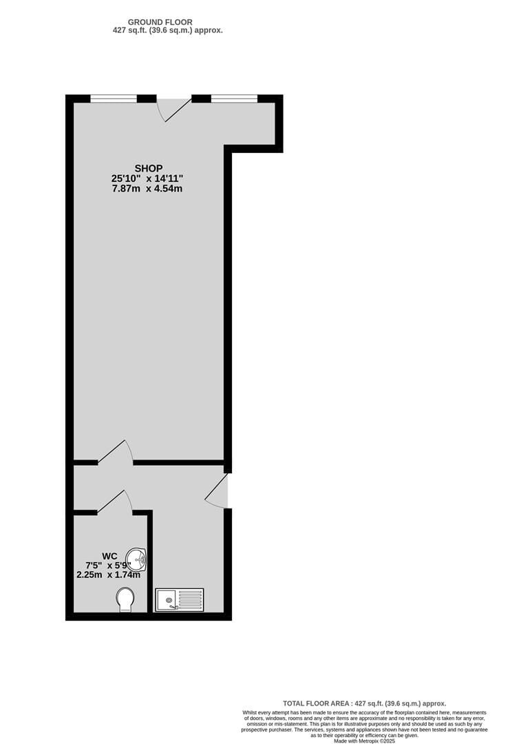 Refurbished Retail Unit in Bristol Offering Versatile 427 sq ft Space Photo 9