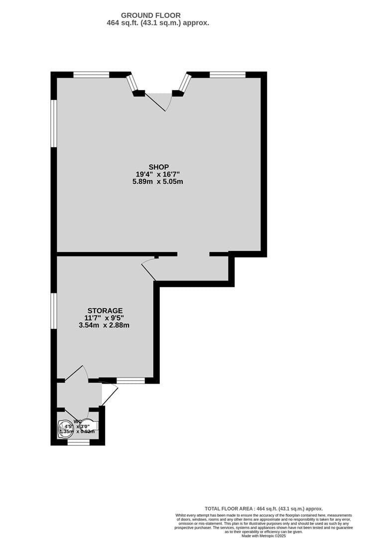 Ground Floor Retail Unit for Sale in Mangotsfield, Bristol, 464 sq ft of Open Plan Space Photo 9