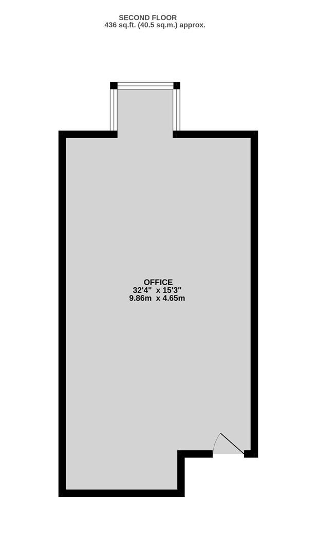 A well presented office suite extending to approximately 436 sq ft, thoughtfully arranged to provide a spacious open plan working area with shared kit Photo 9