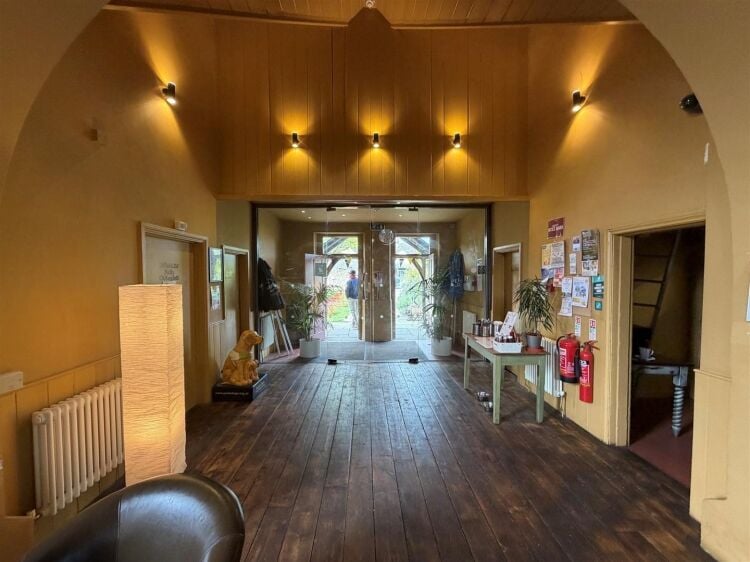 A fully fitted restaurant (formerly a chapel) extending to approximately 2,500 ft² benefiting from a fully equipped commercial kitchen, and a lar Photo 9