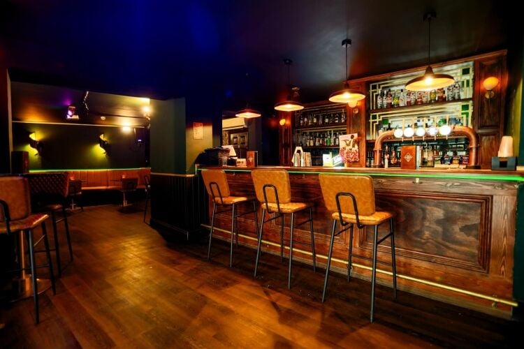 A fully fitted cocktail bar of approximately 1,720 ft² arranged over ground and basement, with the benefit of an on and off premises license, loc Photo 9
