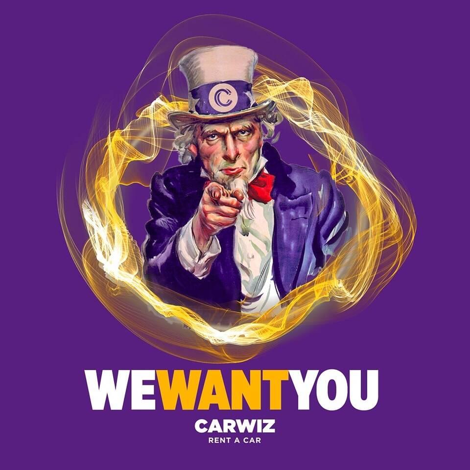 CARWIZ - Proven Car Rental Franchise Logo