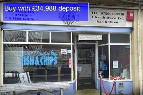 TRADITIONAL FISH BAR & KEBAB TAKEAWAY IN NEWTOWN/POWYS