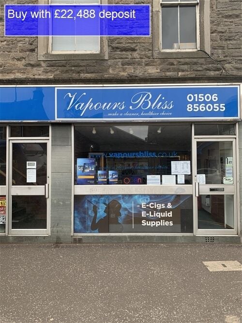 TOWN CENTRE VAPING SUPPLIES EMPORIUM IN BROXBURN/WEST LOTHIAN