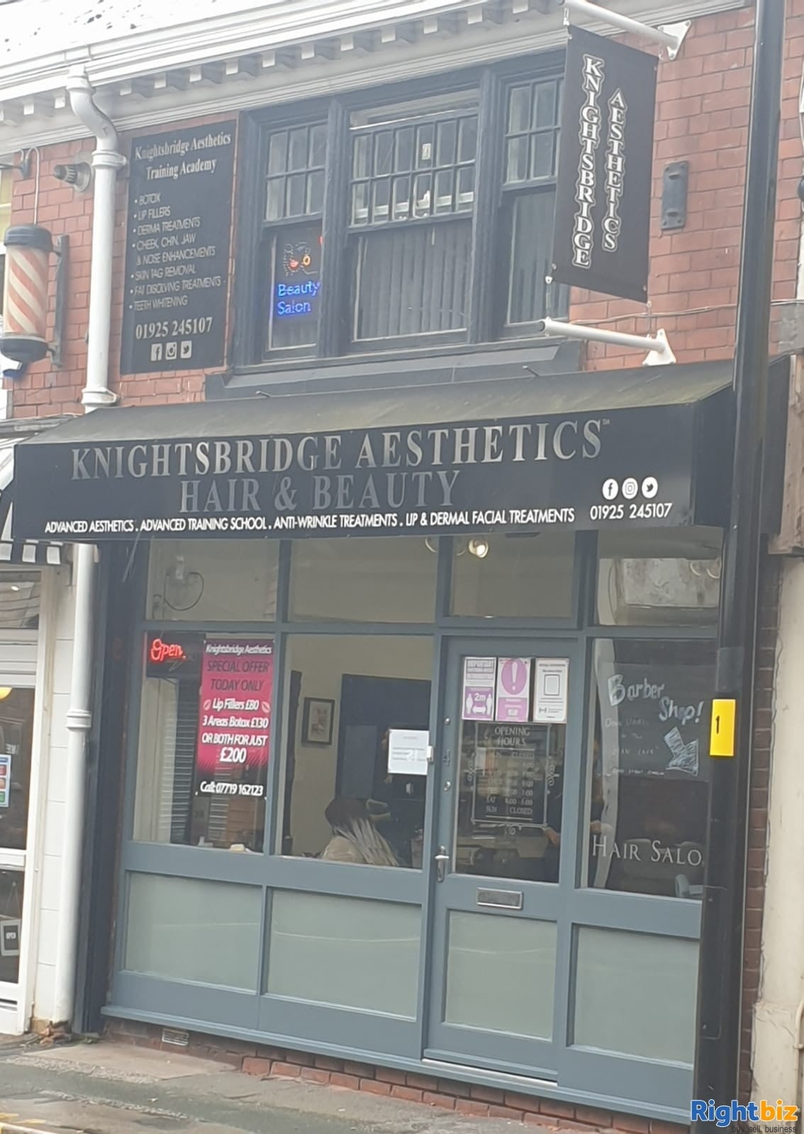 Aesthetics and Training company for sale in Warrington Cheshire Photo 2