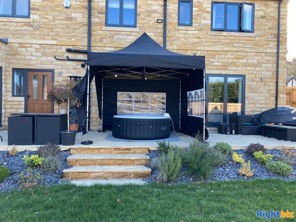 Hot Tub and Gazebo Hire company for sale in Leeds