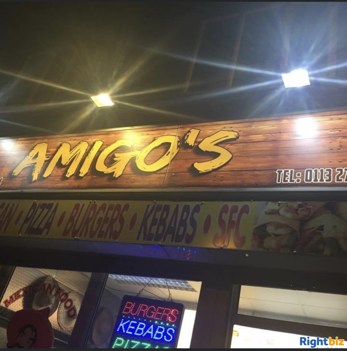 Mexican food & pizza shop for sale