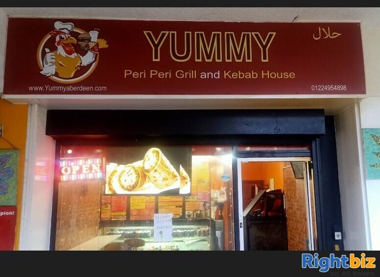 Takeaway for sale in shopping centre Mastrick Aberdeen 2 floors big shop
