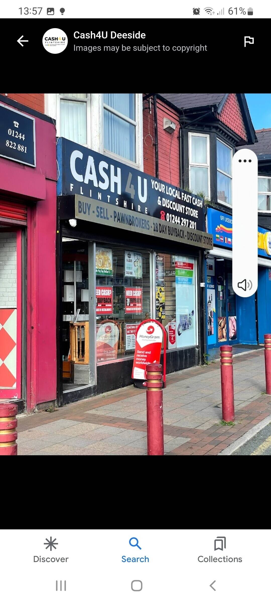 CASH 4U FLINTSHIRE, PAWNBROKERS/CASH CONVERTER,   LEASEHOLD Photo 1