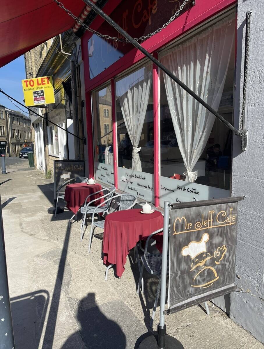 Leasehold Cafe in Shipley, Bradford city centre