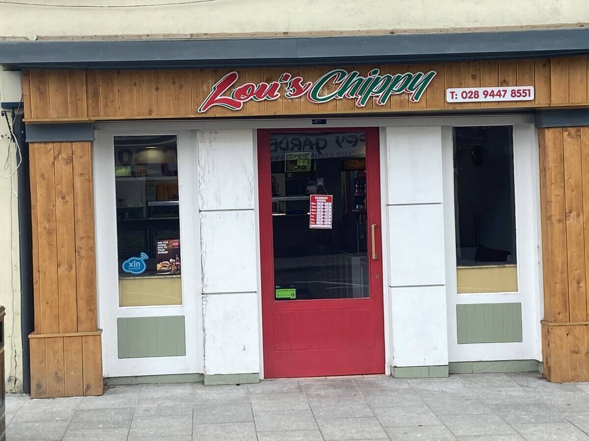 Fish & Chip Shop Takeaway and Sit In Space