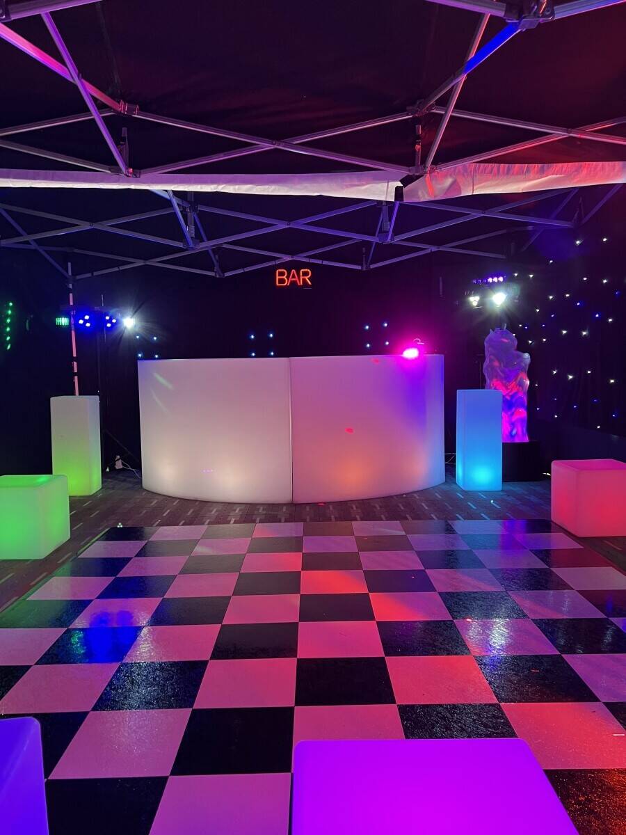 Party tents & hot tubs hire