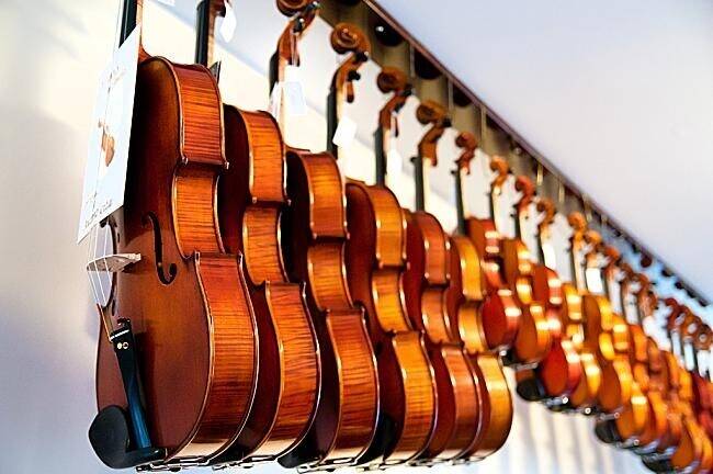 Charming long-standing music shop in Camden