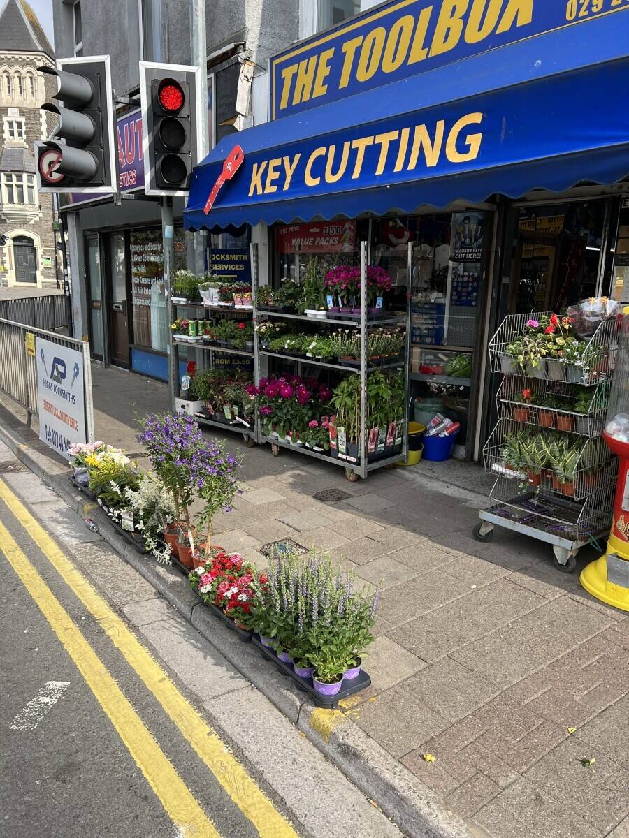 Hardware DIY Key Cutting plants shop Cardiff Photo 1