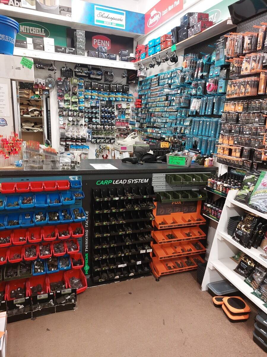 Fully stocked Fishing tackle shop for sale in Hazel Grove Stockport