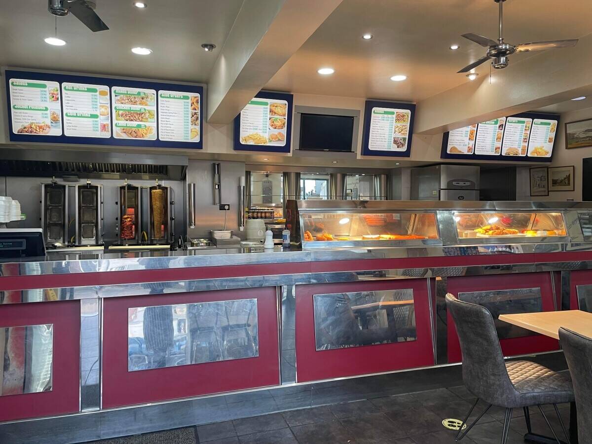Fish and chips shop for sale
