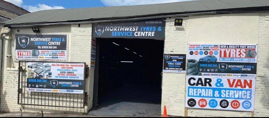 Well established repair and tyres Garage
