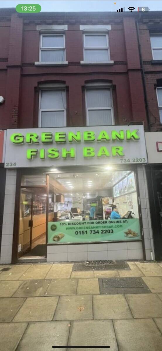 Takeaway Fish n Chips Pizza and Kebab for sale in Liverpool