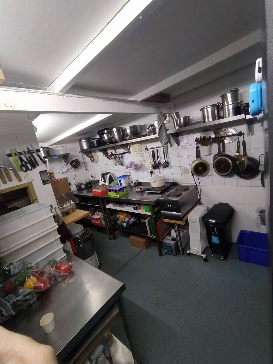Italian restaurant and pizzeria for sale at the the Findhorn ecovillage