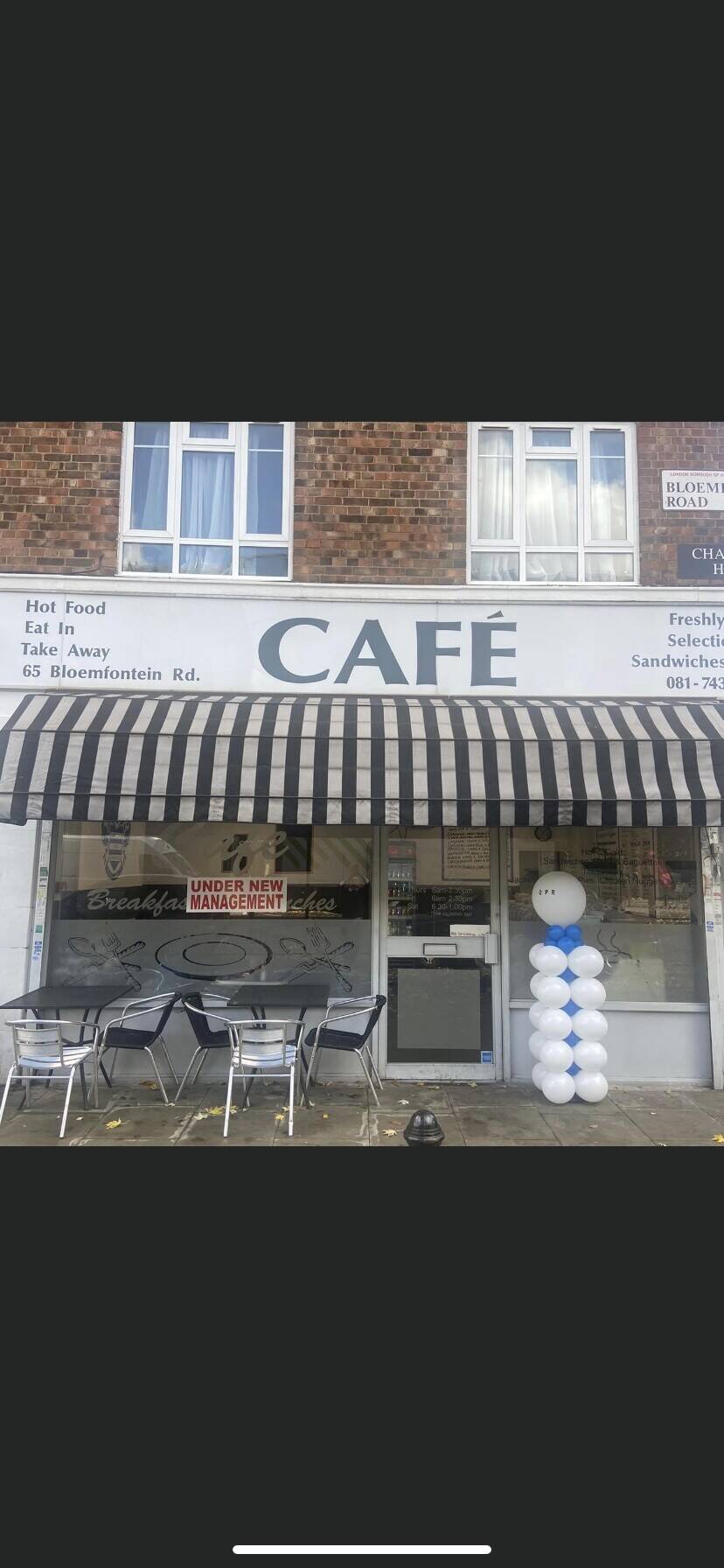 Cafe next to QPR ground in Shepherd’s Bush Photo 1