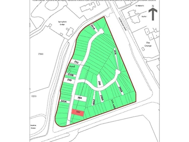 Land in plots for sale near London M25 (this listing is for one plot only) Plot 307