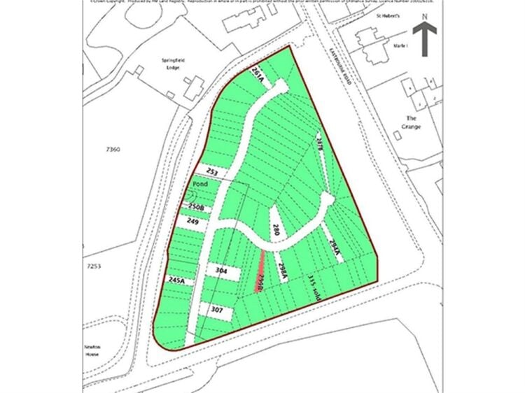 Land in plots for sale near London M25 (this listing is for one plot only) Plot 299B