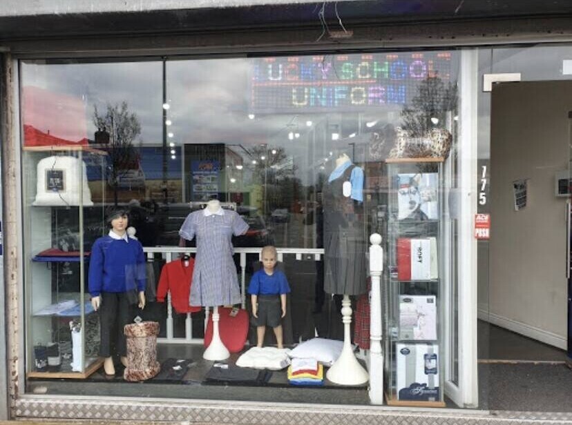 School uniform shop for sale 